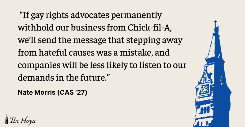 VIEWPOINT: Stop Asking Us to Boycott Chick-fil-A