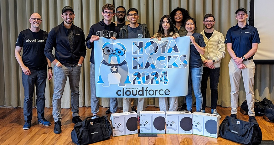 HoyaHacks Gathers Students Nationwide for 36-Hour Coding Challenge