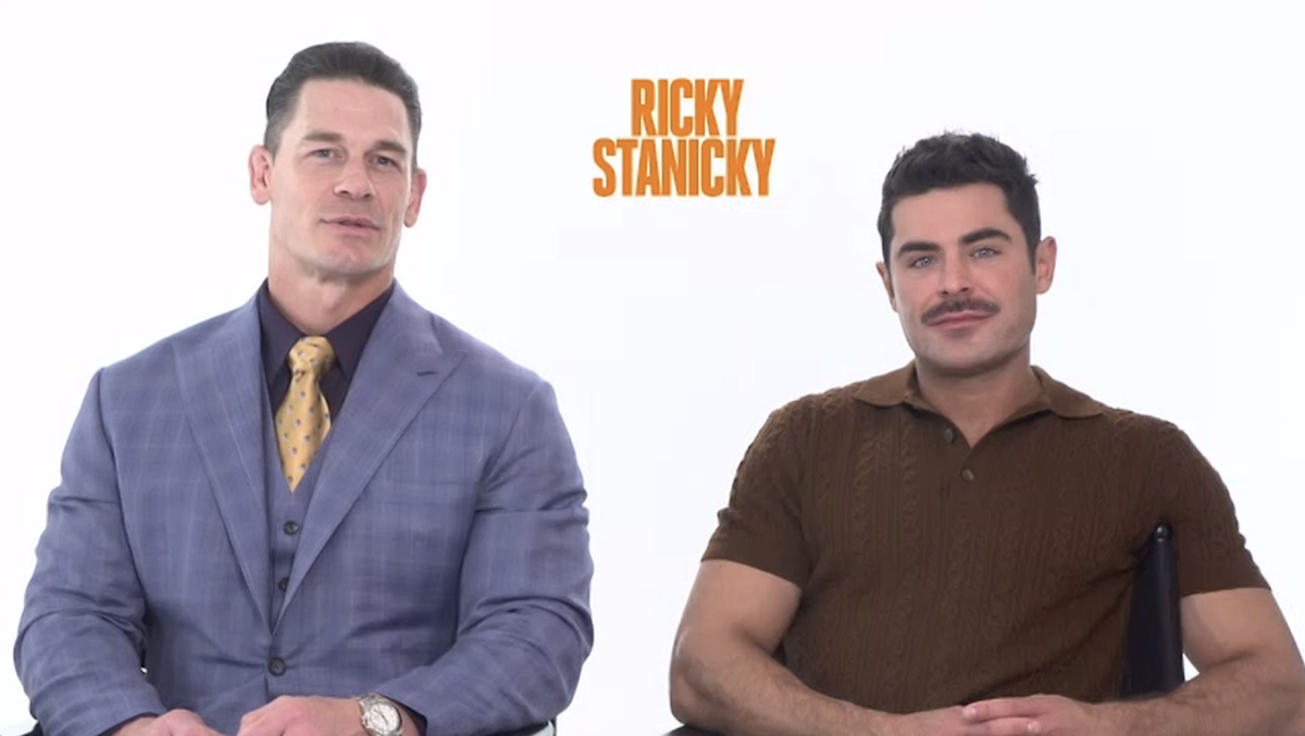 John Cena and Zac Efron Talk ‘Ricky Stanicky’