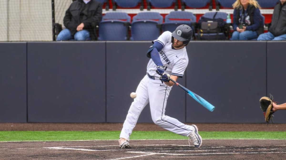 GUHoyas | The Hoyas swept a three-game series against the University of Albany.