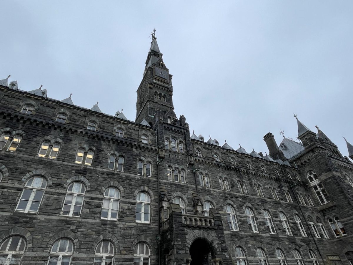 Aamir Jamil/The Hoya | The Georgetown University Student Association (GUSA) Senate approved a resolution to hold a referendum April 11 through April 13, on whether students support establishing gender-inclusive, which will require 25% turnout.