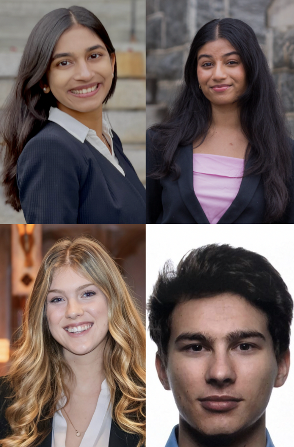 Georgetown College of Arts and Sciences | Four Georgetown students received the prestigious Goldwater Scholarship in commendation for their research in science and mathematics.