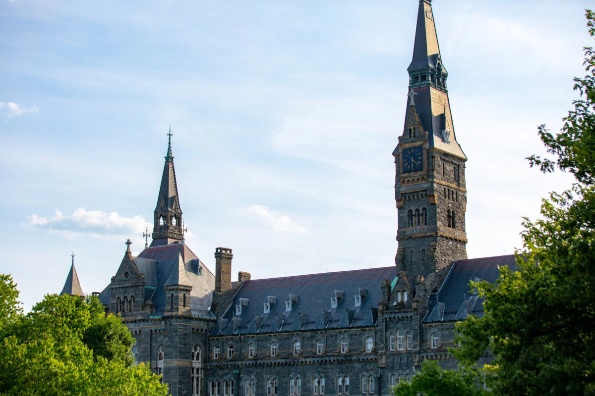 Georgetown+University+accepted+12%25+of+applicants+for+the+undergraduate+Class+of+2028%2C+a+one+percentage+point+decrease+from+the+Class+of+2027.+%7C+Georgetown+University