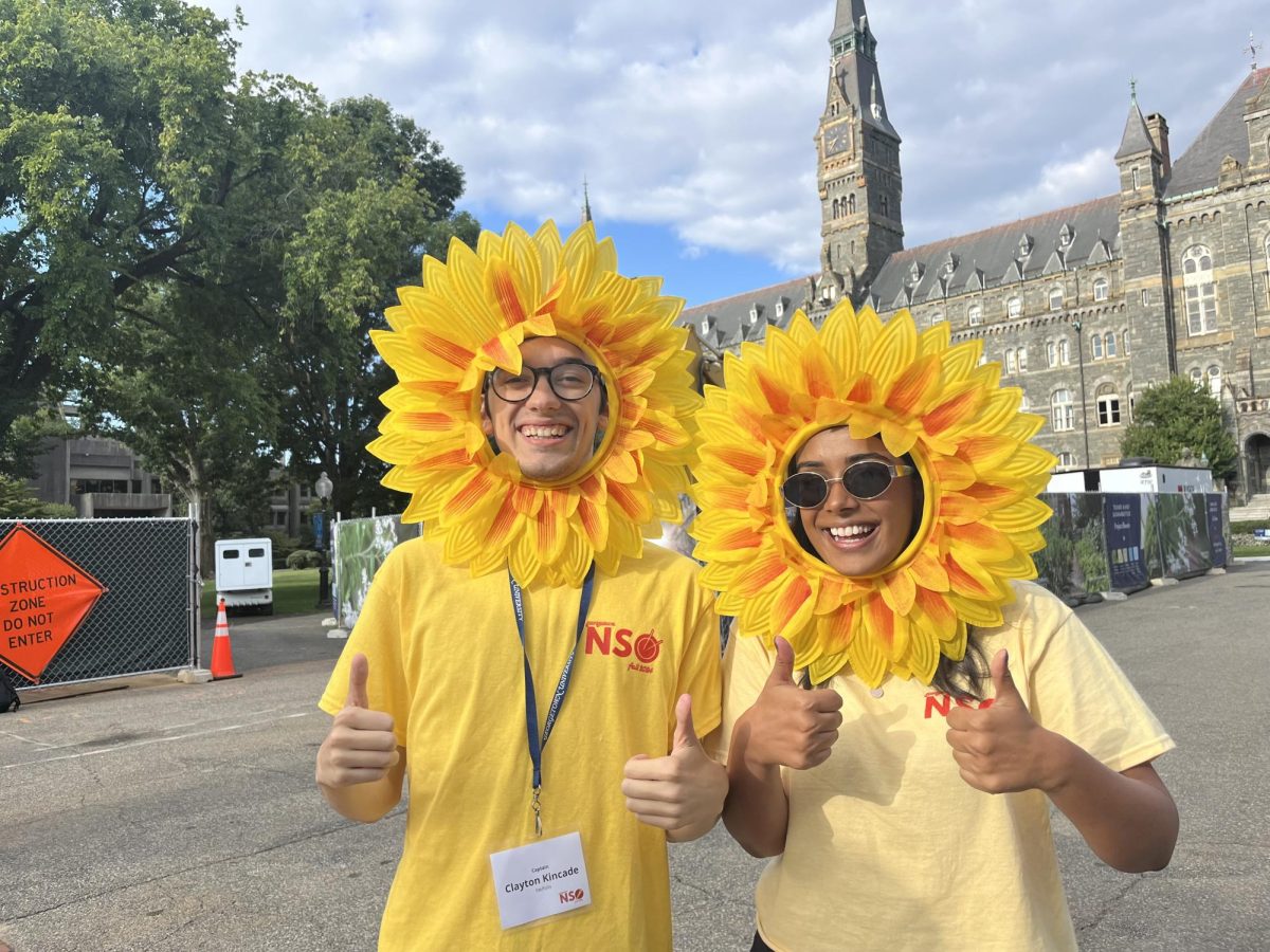 2024 Orientation Advisors (OAs) were ready to greet new students as they arrived on campus. 