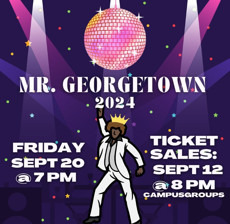Georgetown Program Board (GPB) | Tickets to Mr. Georgetown went on sale on CampusGroups Sept. 12 amid massive demand, leading to major problems with the sales process. 