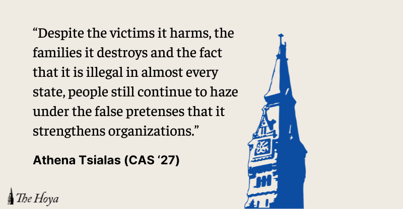 VIEWPOINT: Highlight the Danger in Hazing