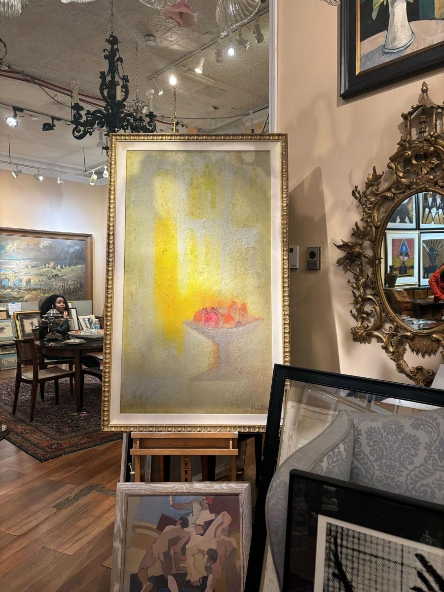 Shira Oz/The Hoya | The Georgetown neighborhood's Art All Night offerings attracted families despite the poor weather.