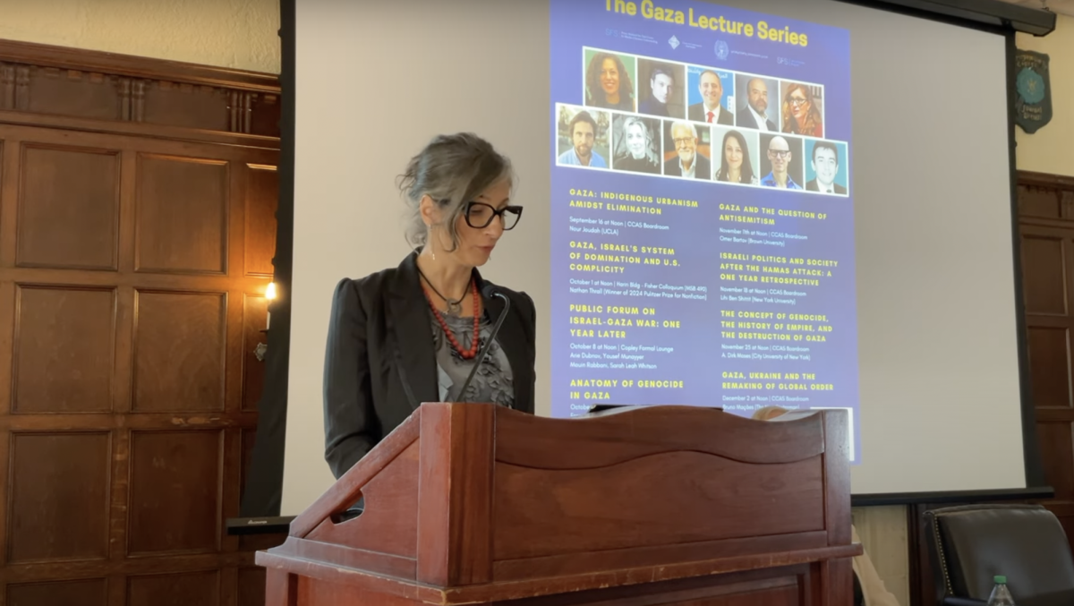 Francesca Albanese, the United Nations independent expert on human rights in Palestine, asserted that Israel is committing genocide in Gaza at a talk hosted by Georgetown University’s Gaza Lecture Series on Oct. 28. 
