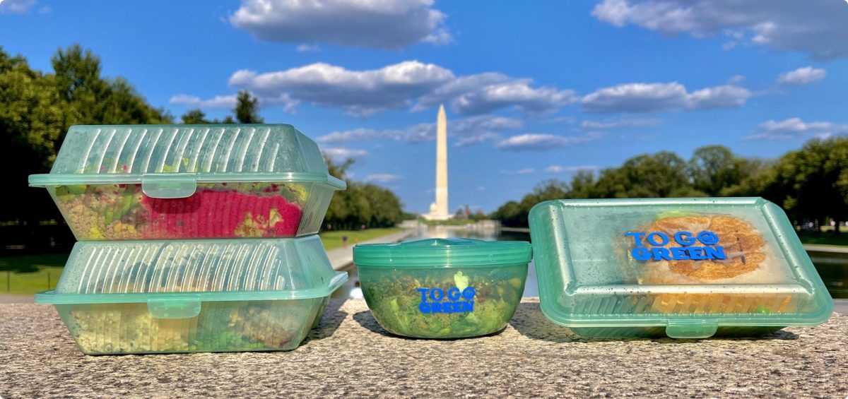 Georgetown Law graduate Kevin Kay (LAW ’20) and his brother Harrison Kay launched To Go Green this summer, an eco-friendly takeout service.