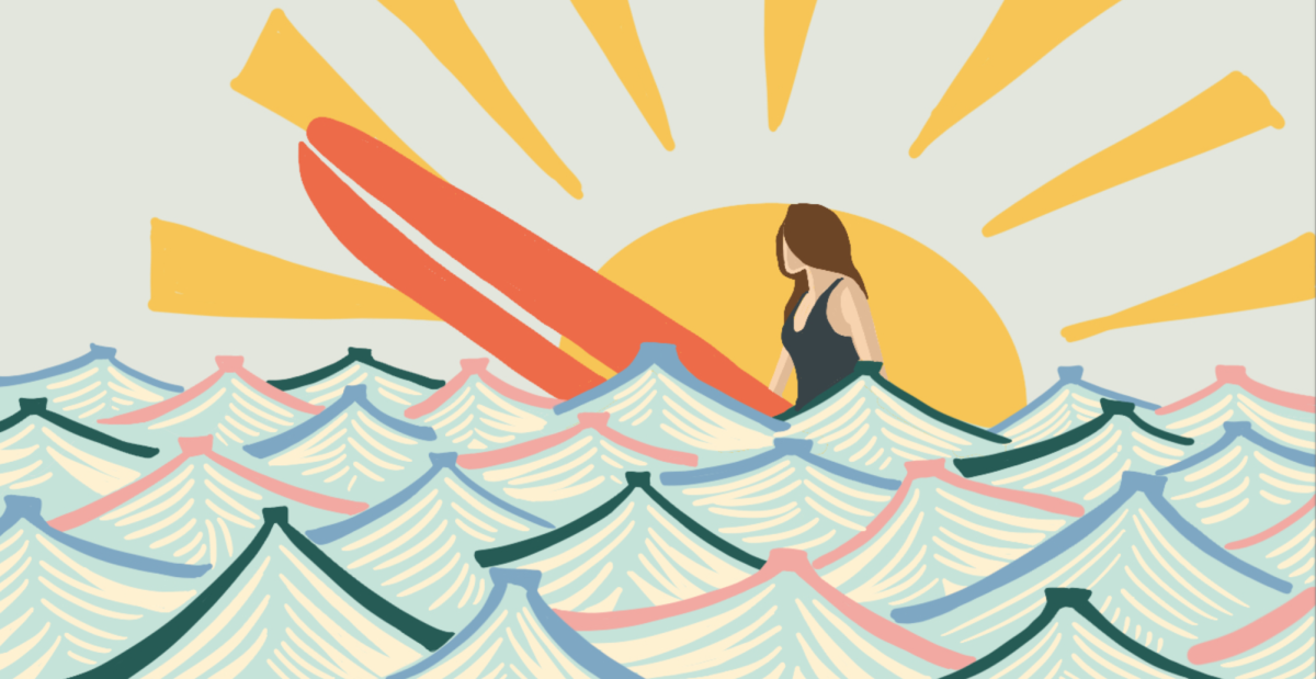 After their initial surfing outing, Loft and Pattillo hoped they could foster more excursions via entering the university’s new club development process, allowing their group to become a university-approved club and apply for funding from the school.

(Design by Linsey Brookfield)