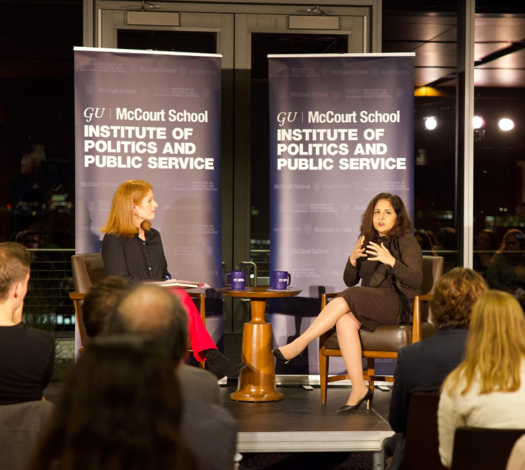 Instagram @gupolitics | Neera Tanden analyzed the political legacy of President Joe Biden’s administration on Nov. 19.