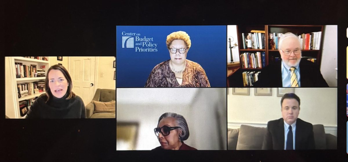 The Georgetown University Initiative on Catholic Social Thought and Public Life hosted a panel of nonprofit policy experts and executives to discuss the current state of government aid programs for low-income families and discussed what could be done to protect and strengthen them, in a Jan. 29. webinar