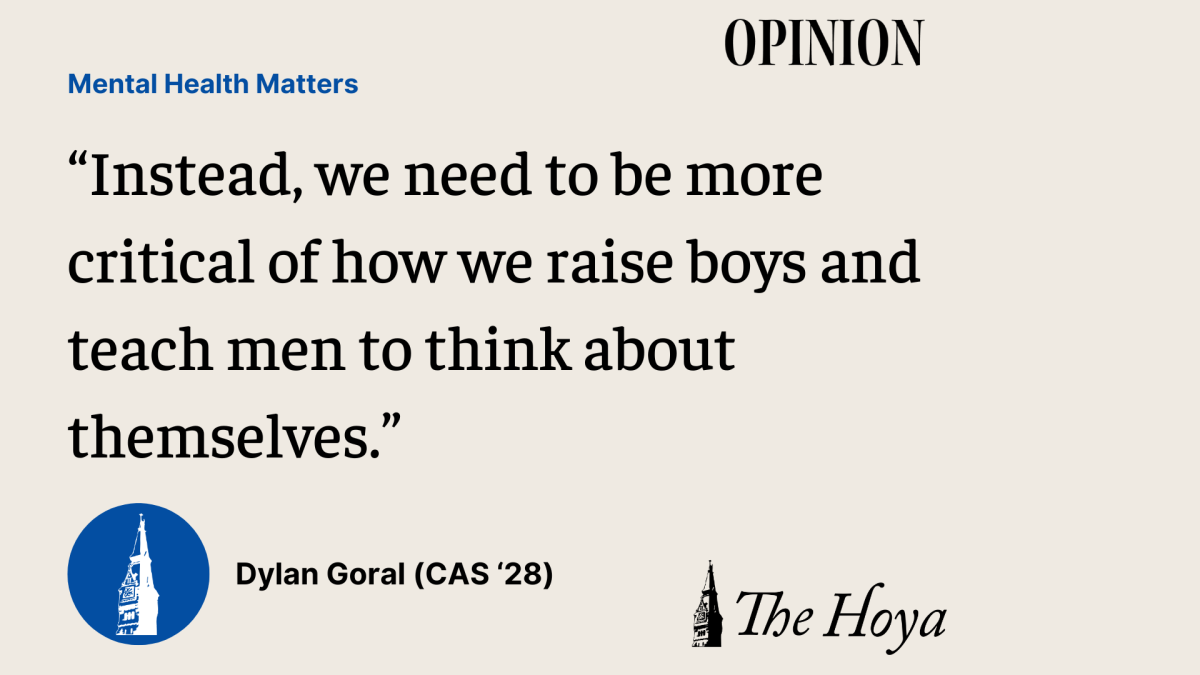 GORAL: Reframe Narratives Surrounding Masculinity