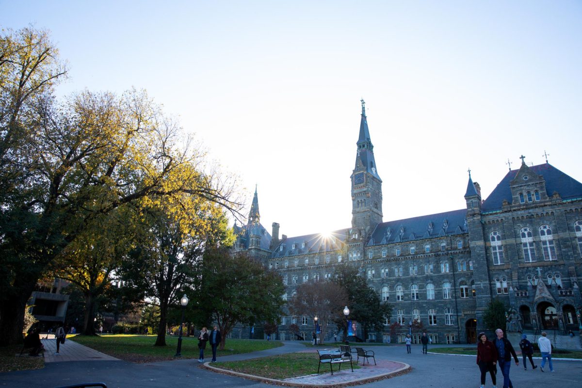 Four professors at Georgetown discussed two short films relating to the themes of migration and borders, calling for a reimagining of the concept of borders and standing in solidarity with displaced migrants, at an event on February 5. 