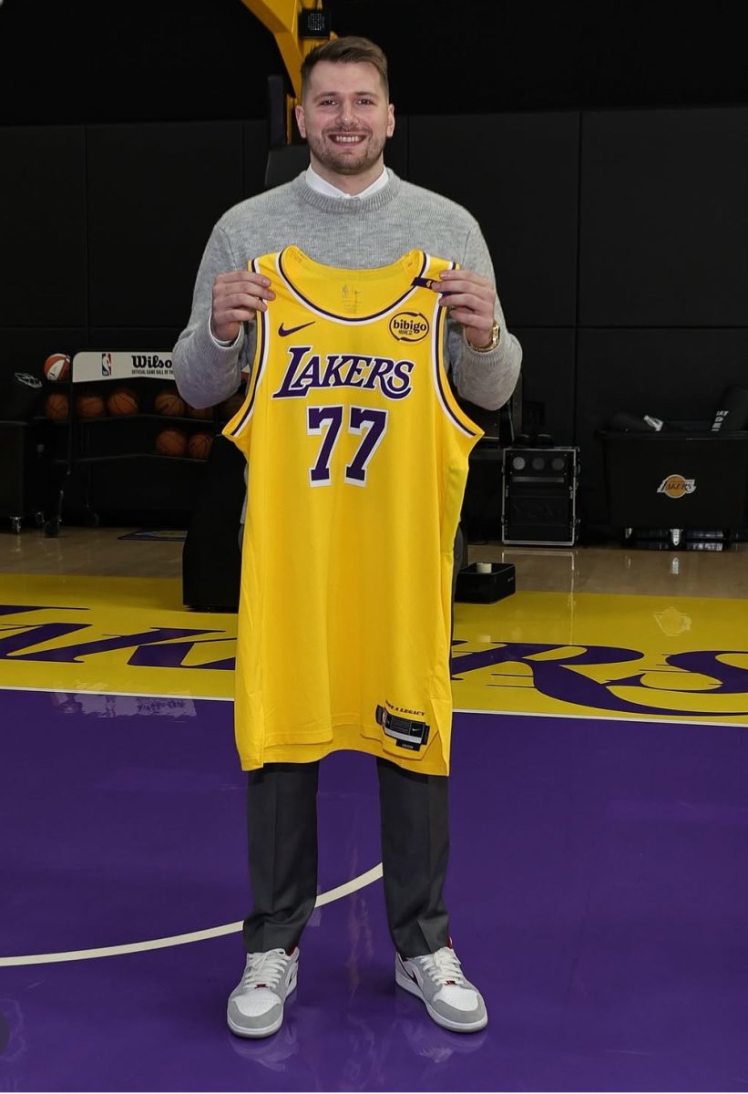 The most recent NBA trade deadline proved one of the wildest and most consequential in recent history, with the most shocking trade of the period sending Dallas Mavericks star guard Luka Dončić to the Los Angeles Lakers. (@lakers/Instagram)
