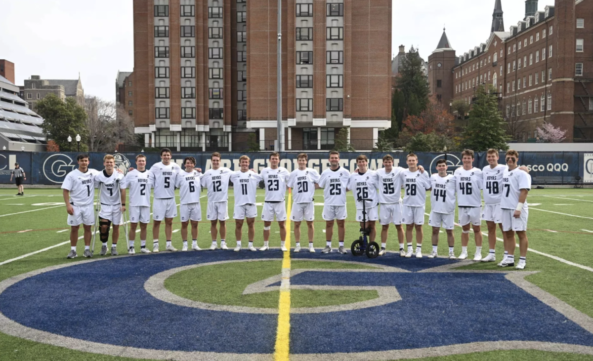 The Georgetown men's lacrosse team edged the Providence College Friars 14-13 in their Big East Season Opener. (GUHoyas)
