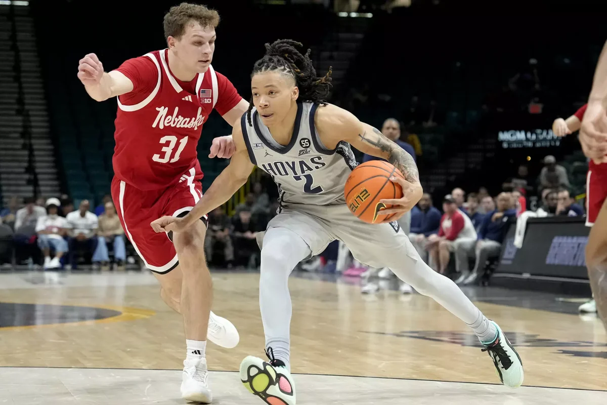 Sophomore guard Malik Mack notched 25 points, 3 rebounds and 1 assist in the Hoyas' last game of the season.(GUHoyas)