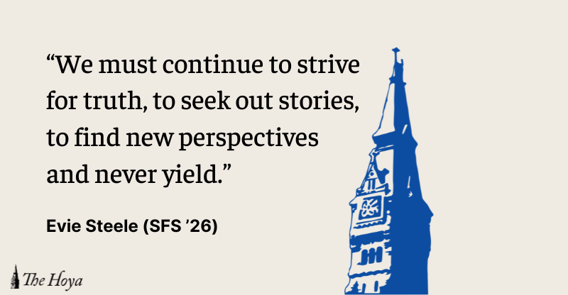 VIEWPOINT: Strive for Truth, Never Yield