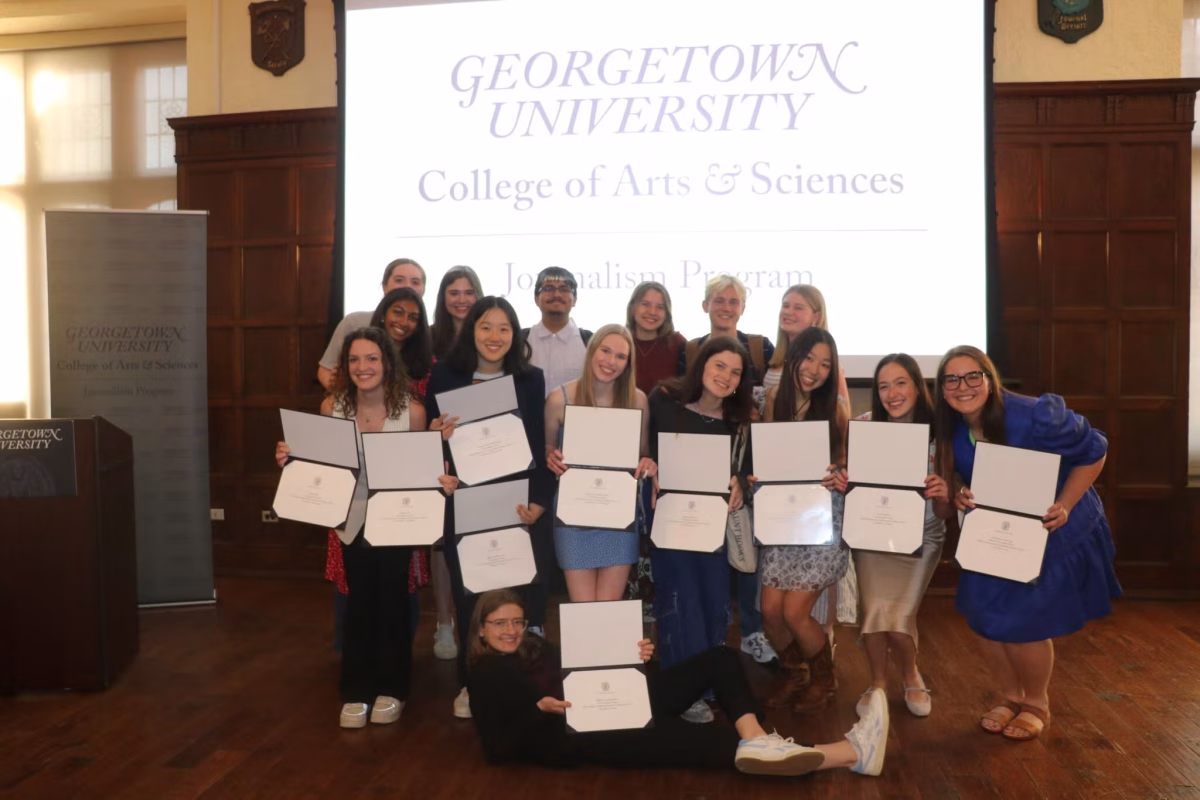 Georgetown University Journalism Program