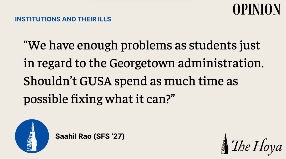 RAO: Remain Focused on Campus Changes, GUSA