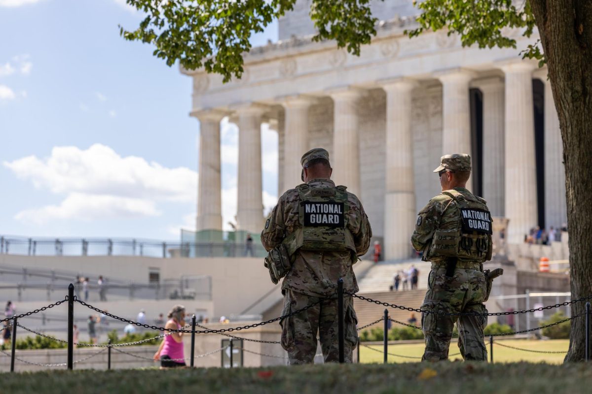 Georgetown University students expressed anxiety following the federalization of the Metropolitan Police Department (MPD) and the increased presence of law enforcement officials across the District as they return to campus for the new academic year.