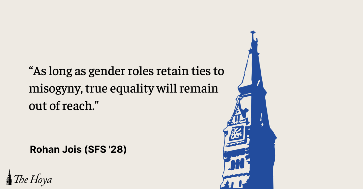 VIEWPOINT: Redefine Masculinity for GU Students