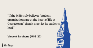 VIEWPOINT: Restore Student Leadership in the MSB