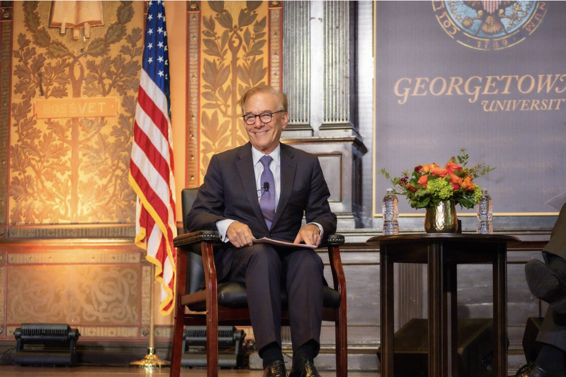 David Ignatius, an award-winning Washington Post foreign affairs columnist, assessed President Donald Trump's foreign policy, praising Trump's shift in Ukraine policy but criticizing his failure to negotiate with Russian leaders.