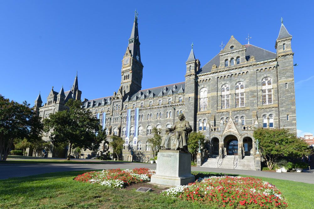 Georgetown University appointed dozens of new professors to teach in the College of Arts & Sciences for the 2025-2026 academic year, including in the departments of government and performing arts. (Georgetown University)