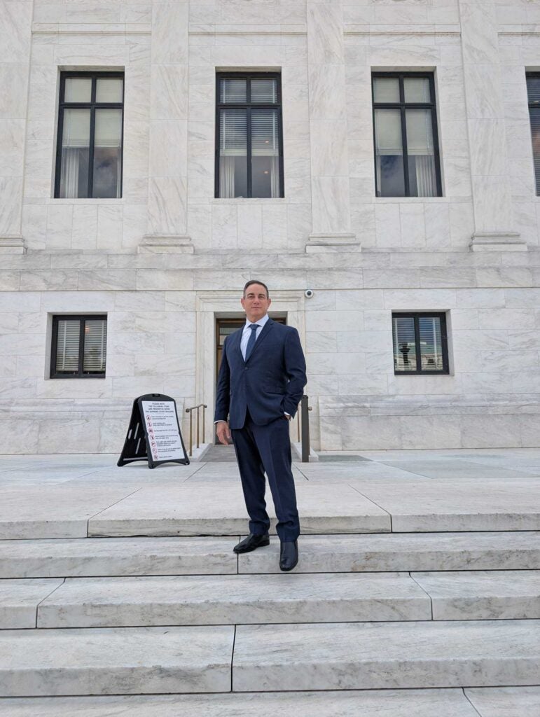 Martin Tankleff, Peter P. Mullen Distinguished Visiting Professor at Georgetown University, has been admitted to the Supreme Court Bar. (Georgetown University)