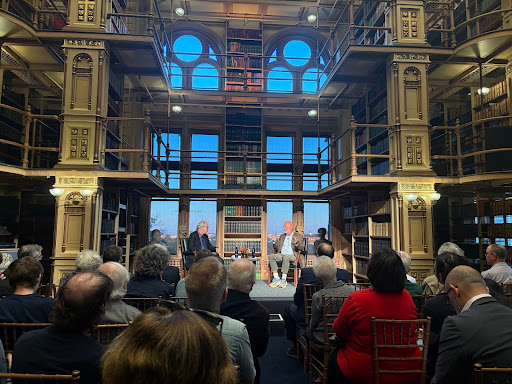 A British-American conservative political commentator reflected on his journey with Catholicism and his outlook on liberal democracy at a Georgetown University event Oct. 20.