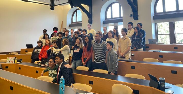 The Georgetown University Student Association (GUSA) certified the executive and senate election results and appointed new leadership at a meeting Oct 26. (Noah De Haan/The Hoya).