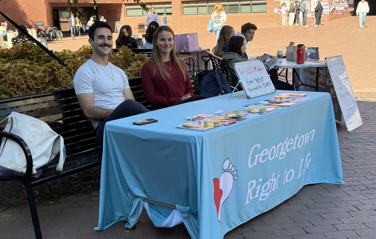 Georgetown University Right to Life will lead the national March for Life in January, marking the first time the anti-abortion student group will hold the banner at the front of the march.