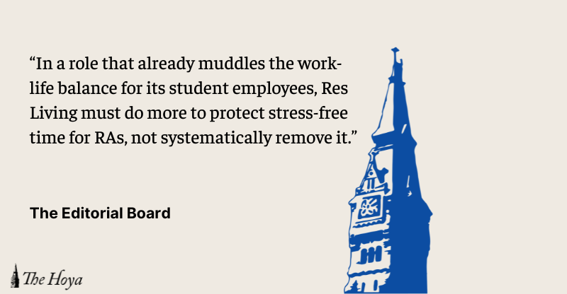 EDITORIAL: Protect RAs from Policy Changes