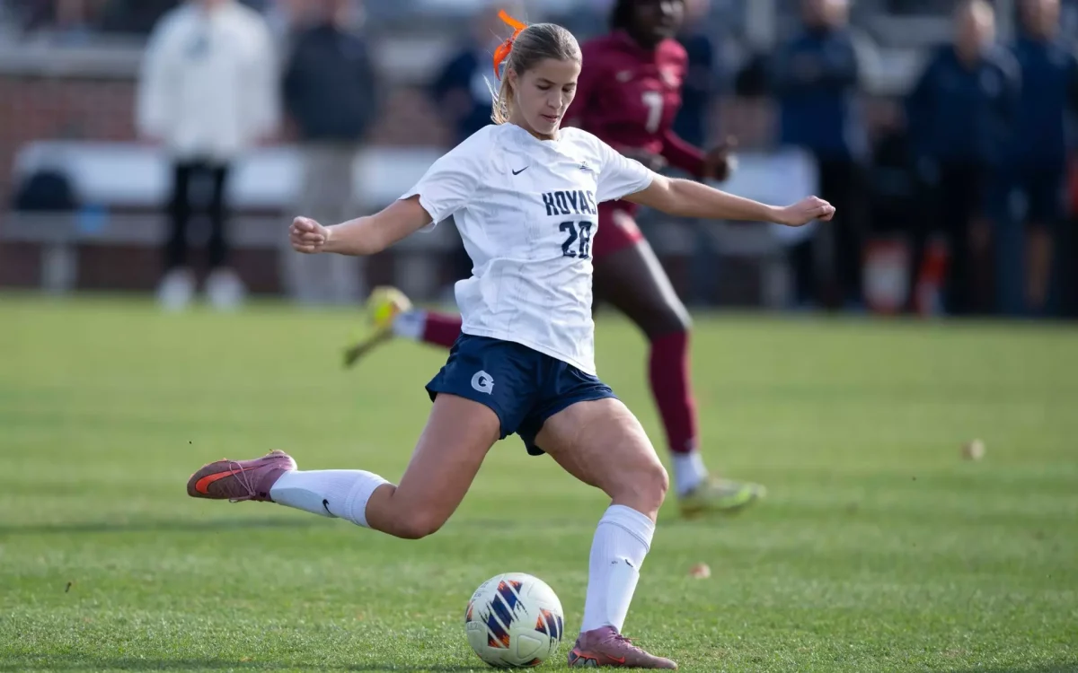 Georgetown women's soccer fell 3-1 to Florida State University in the NCAA Sweet 16 to end an impressive season.