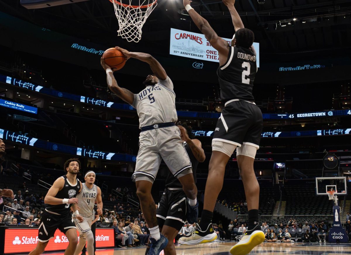 The Hoyas pounded the paint against UMBC, scoring 48 points in the paint in their win over the Retrievers.