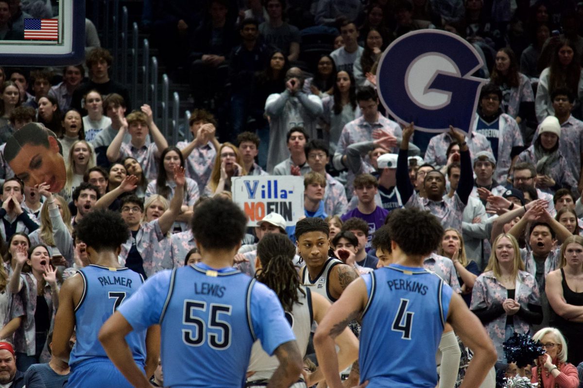 Villanova guard Acaden Lewis provided clutch scoring in his homecoming to seal the win for the Wildcats.