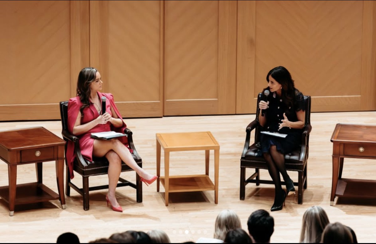 Georgetown University's Right to Life (RTL) chapter, an anti-abortion student organization, and the Philonomosian Society, a student debate society, hosted Lila Rose, the founder of the anti-abortion group Live Action, and Suzanne Lambert, a TikTok comedian and podcast host, to debate the ethics of abortion at an event Jan. 22. (@georgetownrighttolife/Instagram).