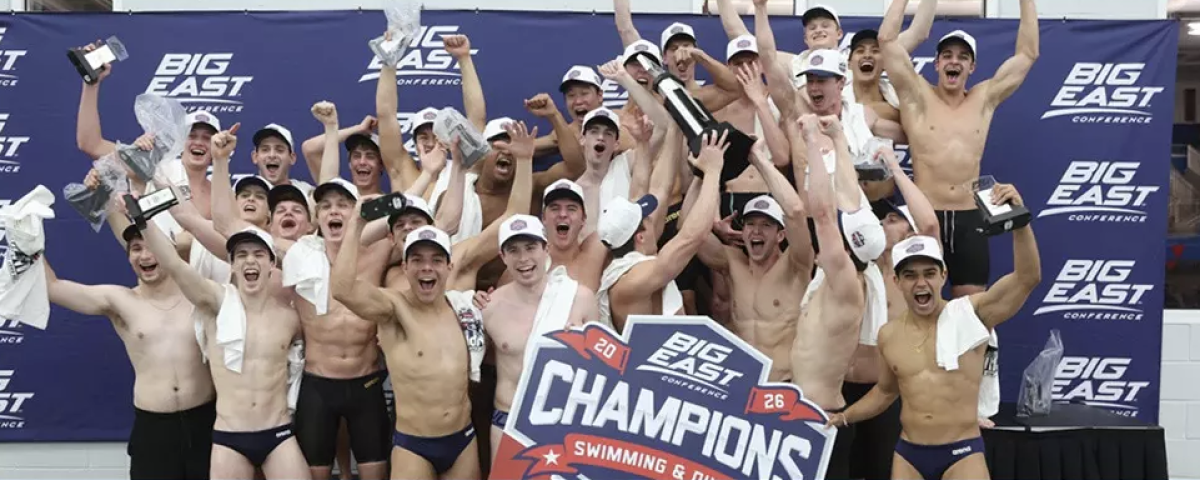 With their victory, the Georgetown men became the first team since 2004 to garner five consecutive Big East titles.