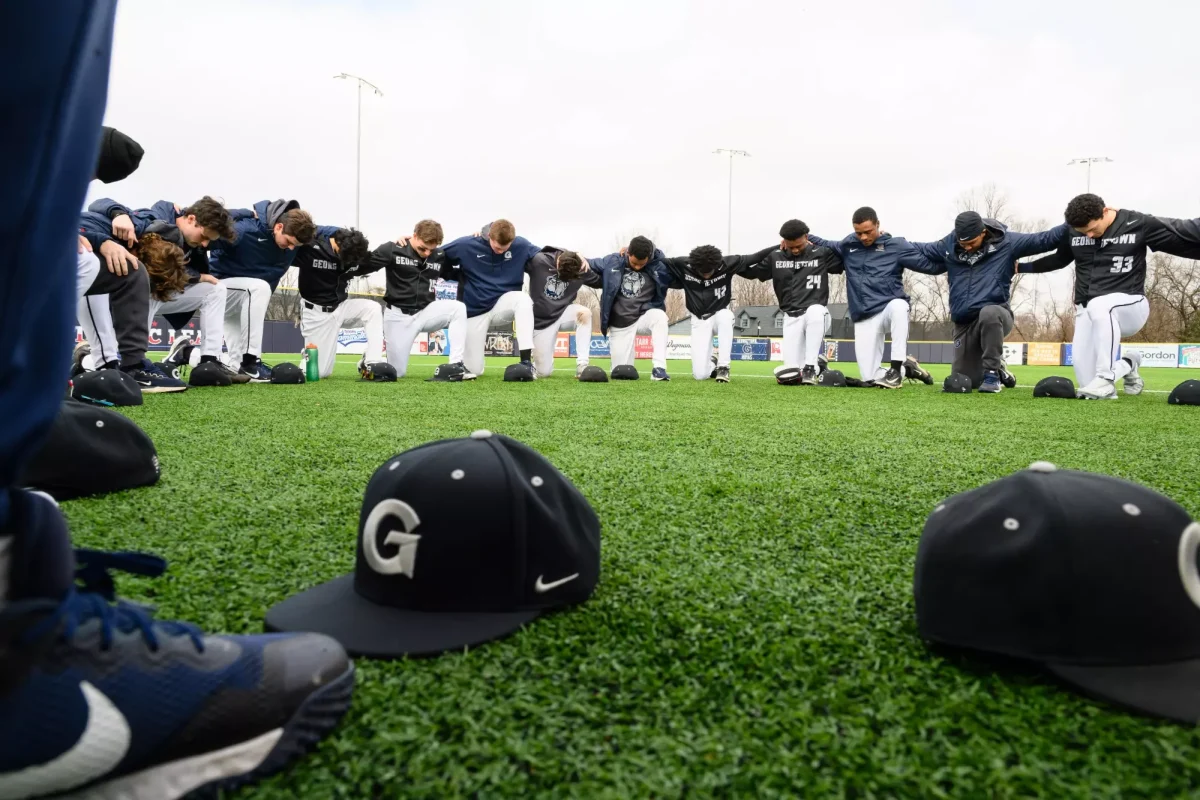 BASEBALL | Early Mistakes, Late Surge Sink Georgetown in 12-7 Defeat to UMBC