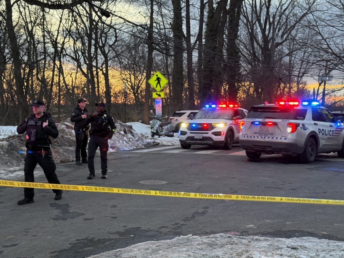 Georgetown University students had anxiety following a deadly shooting in the Glover Park neighborhood northeast of campus Feb. 11.