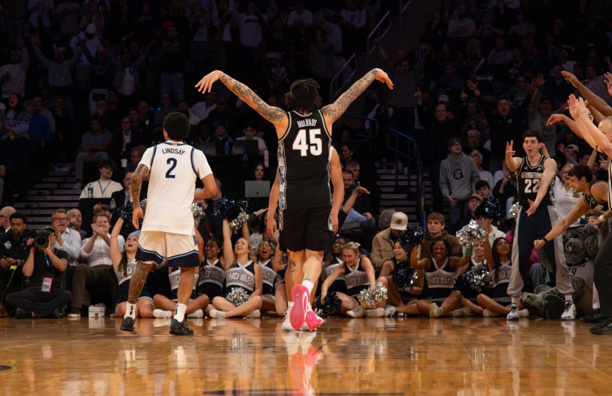 Kayvaun Mulready was one of the star players as Georgetown became only the second 11 seed to ever reach the semifinals of the Big East tournament.