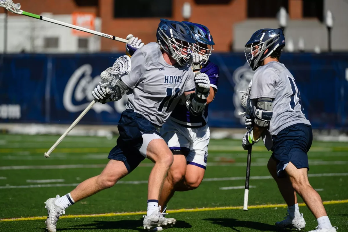 MEN’S LACROSSE | 9 Different Players Score as Hoyas Cruise Past Albany
