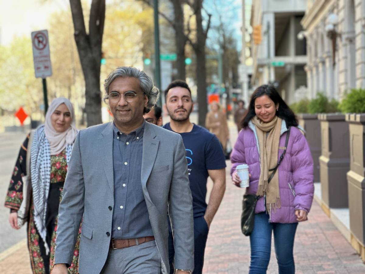 Formerly detained Georgetown University researcher Badar Khan Suri, whose immigration case considers whether or not the government can deport him, condemned the federal government’s efforts to redetain him at an April 17 fundraiser.