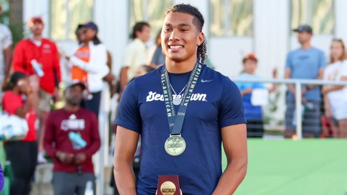 Sophomore Jaden Marchan earned first team All-American honors for his seventh-place finish in the 400-meter.
